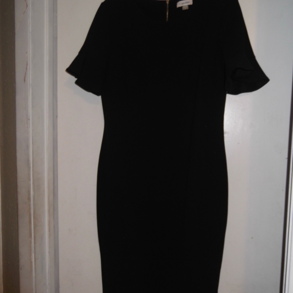 Midi- black dress